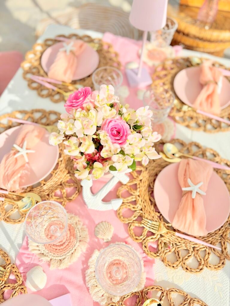 A Breezy Birthday Picnic with Starfish Napkin Rings and Coastal Accents - 2